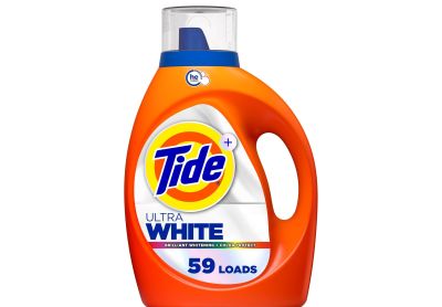 Image: Tide 59-Loads Ultra White Original Scent Laundry Detergent Liquid (2.48L)