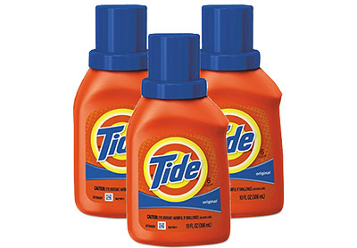 Image: Tide 6-Loads Original Scent Laundry Detergent Liquid (306ml x 3 Pack)