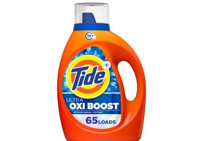 Image: Tide 65-Loads Ultra Oxi Boost Original Scent Laundry Detergent Liquid (2.72L)