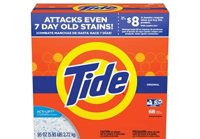 Image: Tide 68-Loads Acti-Lift Crystals Original Scent Laundry Detergent Powder (5.93Lb)