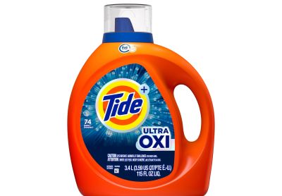 Image: Tide 74-Loads Ultra Oxi Boost Original Scent Laundry Detergent Liquid (3.4L)