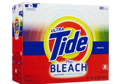 Image: Tide 80-Loads Ultra Plus Bleach Original Scent Laundry Detergent Powder (9Lb)