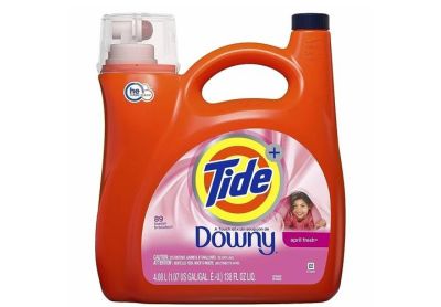 Image: Tide 89-loads A Touch of Downy April Fresh Scent Laundry Detergent Liquid (4.08L)