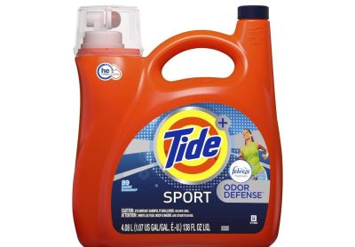 Image: Tide 89-loads Sport Febreze Odor Defense Active Fresh Scent Laundry Detergent Liquid (4.08L)