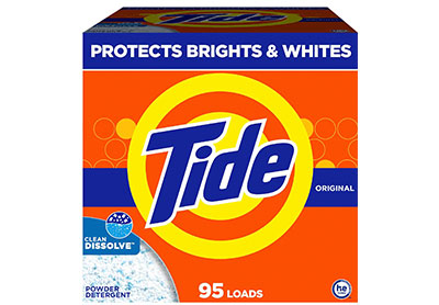 Image: Tide 95-Loads Clean Dissolve Original Scent Laundry Detergent Powder (6.75Lb)