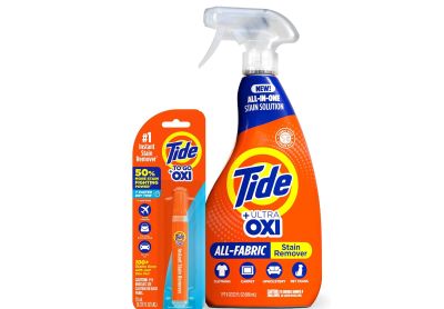 Image: Tide Laundry Stain Remover Clean Scent Spray & To Go Pen Bundle Set