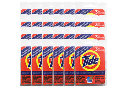 Image: Tide Original Scent Travel-Size Laundry Detergent Liquid Sink Packets (3 Loads x 24 Pack)