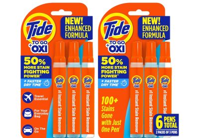 Image: Tide Oxi Instant Stain Remover Fresh Scent To Go Pens (3 x 2 Pack)