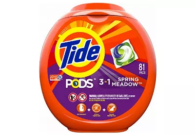 Image: Tide PODS 3 in 1 Spring Meadow Laundry Detergent Pacs (by Tide)