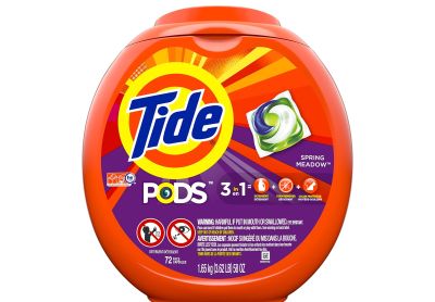 Image: Tide Pods 3-in-1 Spring Meadow Scent Laundry Detergent Pacs (72 Count)