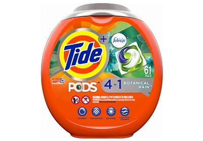 Image: Tide PODS 4 in 1 Botanical Rain Laundry Detergent Liquid Pacs (by Tide)