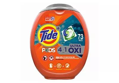 Image: Tide Pods 4 in 1 Ultra Oxi Laundry Detergent Pacs (by Tide)