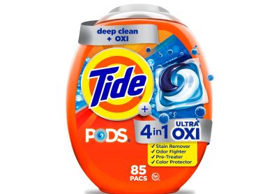 Image: Tide Pods 4-in-1 Ultra Oxi Original Scent Laundry Detergent Pacs (85 Count)