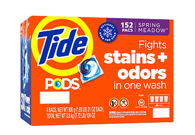 Image: Tide Pods Spring Meadow Scent Laundry Detergent Pacs (152 Count)