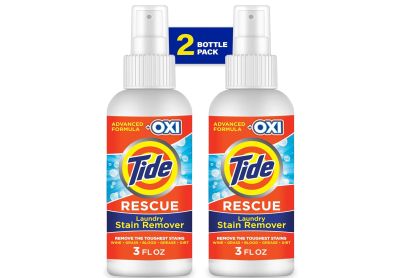 Image: Tide Rescue Scent Free Oxi Laundry Stain Remover Liquid Spray (3 oz x 2 Pack)