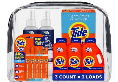 Image: Tide Travel Laundry Essentials Set