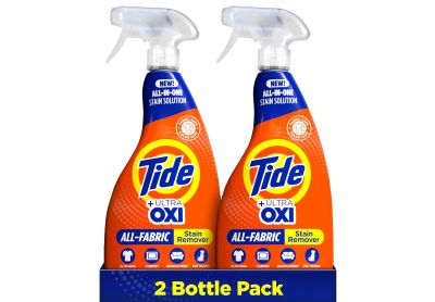 Image: Tide Ultra Oxi Scent Free All-Fabric Stain Remover Liquid Spray (21.5 oz x 2 Pack)