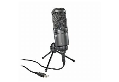 Image: Audio-Technica AT2020USB+ Cardioid Condenser USB Microphone