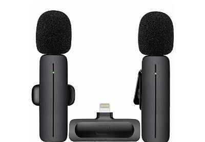 Image: Bulatry BMi07 Wireless Lavalier Microphones 2-pack