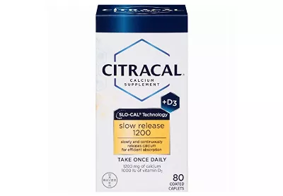Image: Citracal Slow Release 1200 Mg Calcium Supplement (by Citracal)