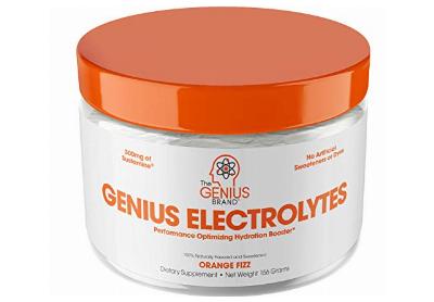 Image: Genius Orange Fizz Electrolyte Powder (by The Genius Brand)