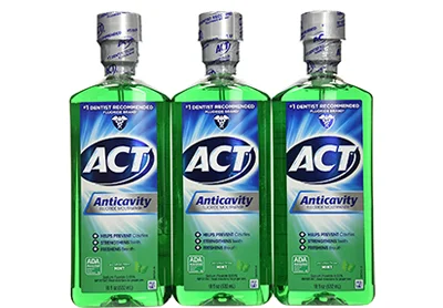 Image: Act Anticavity Fluoride Mouthwash Mint (by Act)