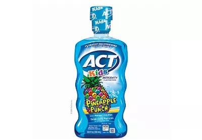 Image: Act Kids Anticavity Fluoride Rinse Mouthwash Pineapple Punch (by Act)