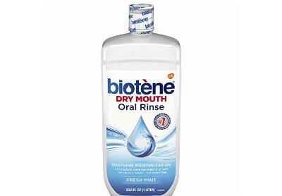 Image: Biotene Dry Mouth Oral Rinse Fresh Mint, Alcohol Free (by Biotene)