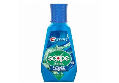 Image: Crest Scope Outlast Mouthwash Peppermint (by Crest)