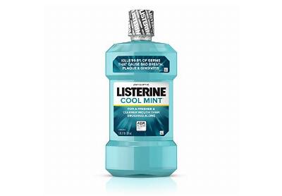 Image: Listerine Cool Mint Antiseptic Mouthwash (by Listerine)