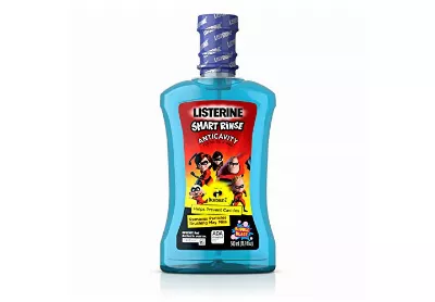 Image: Listerine Smart Rinse Kids Alcohol-free Anticavity Fluoride Mouthwash (by Listerine)