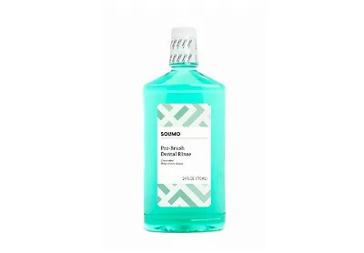 Image: Solimo Pre-brush Dental Rinse Green Mint (by Solimo)