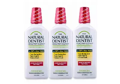 Image: The Natural Dentist Healthy Gums Mouthwash Peppermint Twist, Alcohol Free (by Natural Dentist)