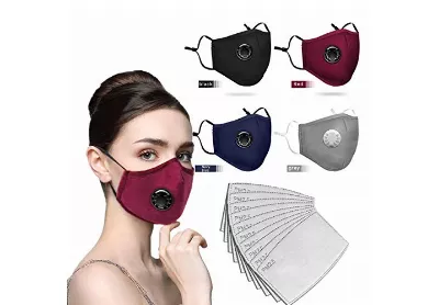 Image: Angpo Cotton Face Mask with Filter Valve (by Angpo)