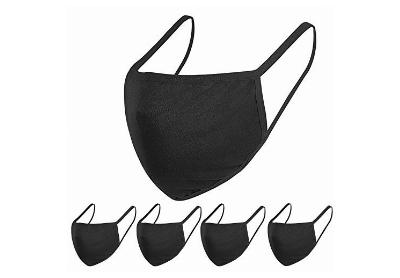 Image: Biaoyun Unisex Reusable Anti-Dust Cotton Black Face Masks (by Biaoyun)