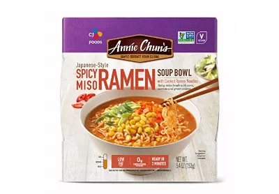 Image: Annie Chun's Japanese Style Spicy Miso Ramen Noodle Bowl 6-Bowl