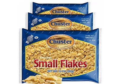 Image: Chuster Enriched Small Pasta Flakes 3-Pack