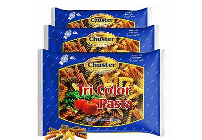 Image: Chuster Tri-color Spirals Pasta 3-Pack