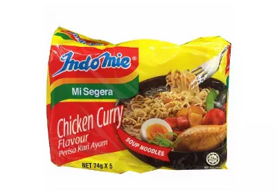 Image: Indomie Chicken Curry Flavor Instant Soup Noodles  10-Pack