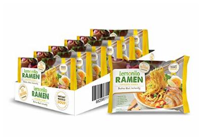 Image: Lemonilo Ramen Chicken Curry Noodle with Turmeric 6-Pack