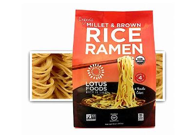 Image: Lotus Foods Organic Millet & Brown Ramen Noodles