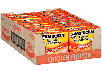 Image: Maruchan Ramen Noodle Soup Chicken Flavor 24-Pack