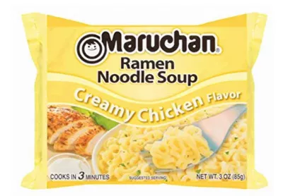 Image: Maruchan Ramen Noodle Soup Creamy Chicken Flavor 12-Pack