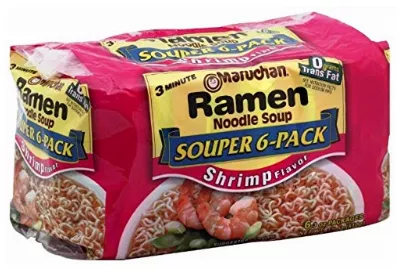 Image: Maruchan Ramen Noodle Soup Shrimp Flavor 6-Pack
