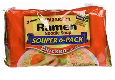 Image: Maruchan Ramen Noodles Soup Chicken Flavor 6-Pack
