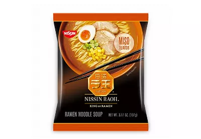 Image: Nissin Raoh Ramen Noodle Soup Miso Flavor 6-Count