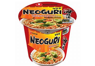 Image: Nongshim 101003359 Neoguri Spicy Seafood Noodle Cup 6-Pack