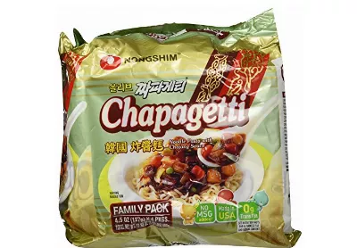 Image: Nongshim Chapagetti Chajang Noodle 4-Pack