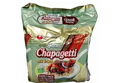 Image: Nongshim, Chapagetti Noodle Pasta with Chajang Sauce 4-Pack