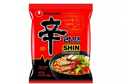 Image: Nongshim Shin Ramyun Noodle with Soup Mix 16-Pack